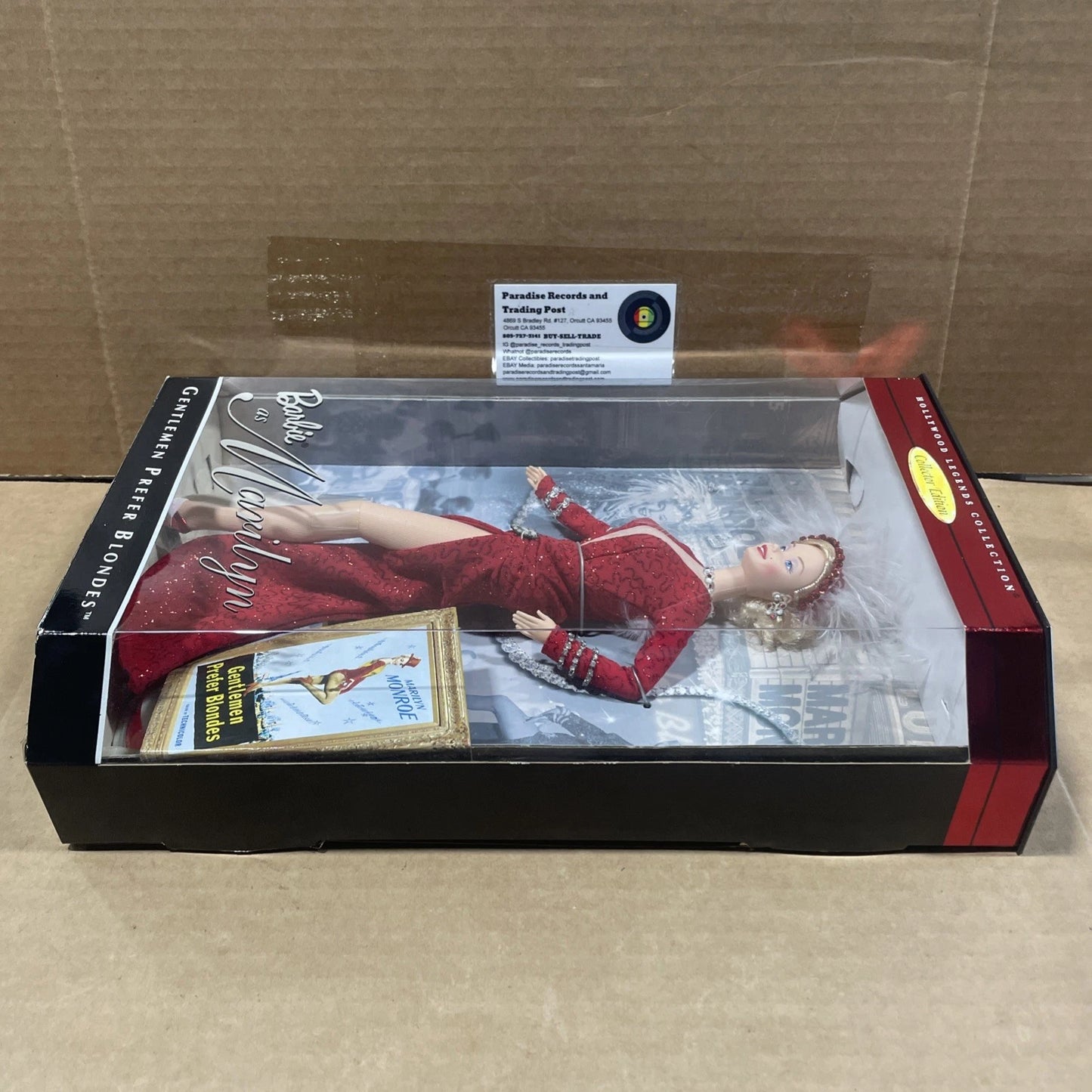 Barbie as Marilyn Monroe - Gentlemen Prefer Blondes - Mattel 17452 - 1997