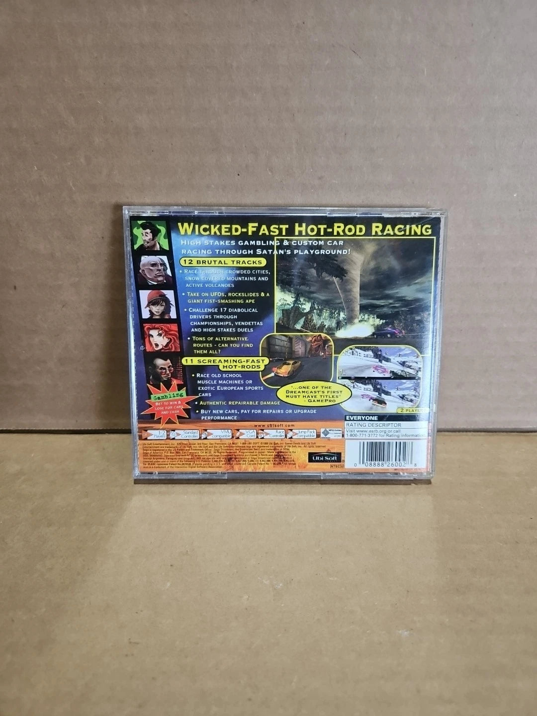Speed Devils (Sega Dreamcast, 1999) Complete CIB Tested Vintage Rare