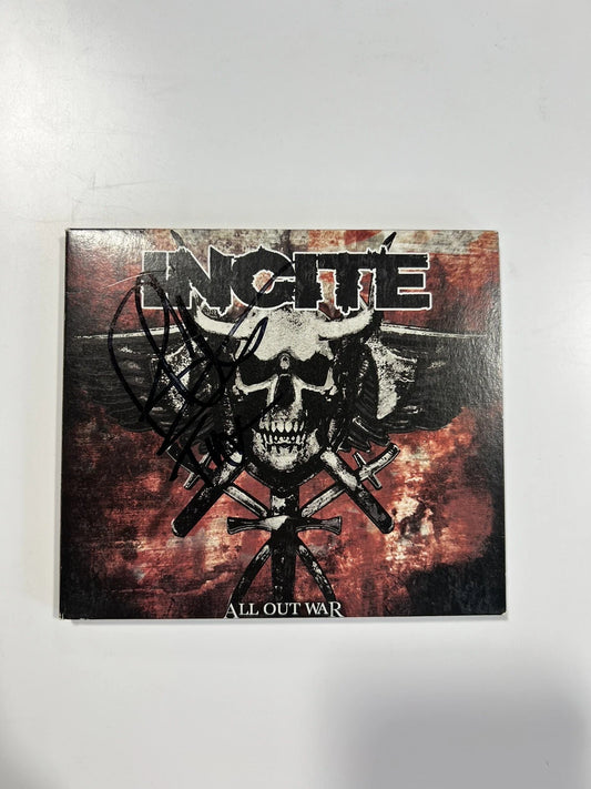 Incite *All Out War *CD *NM/NM *digipak *Minus Head Records *HEAD 014 *METAL