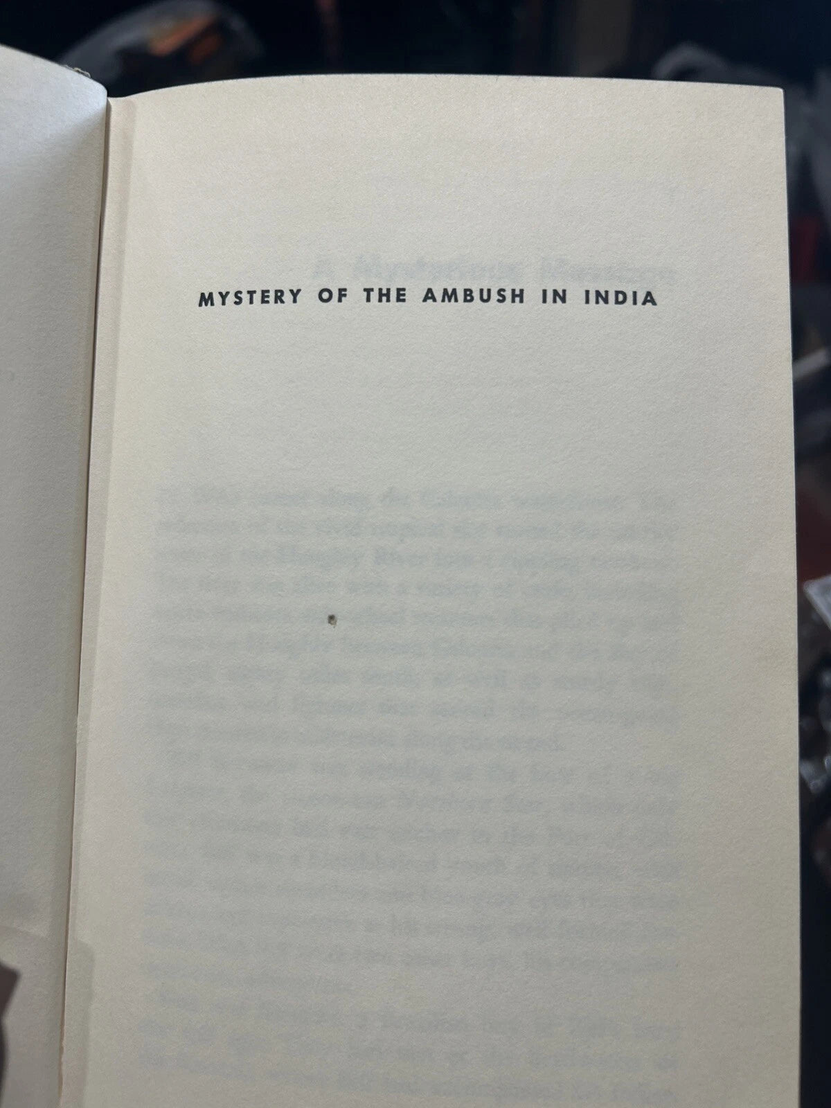 BIFF BREWSTER #7 "MYSTERY OF THE AMBUSH IN INDIA" • hb/dj • acceptable condition