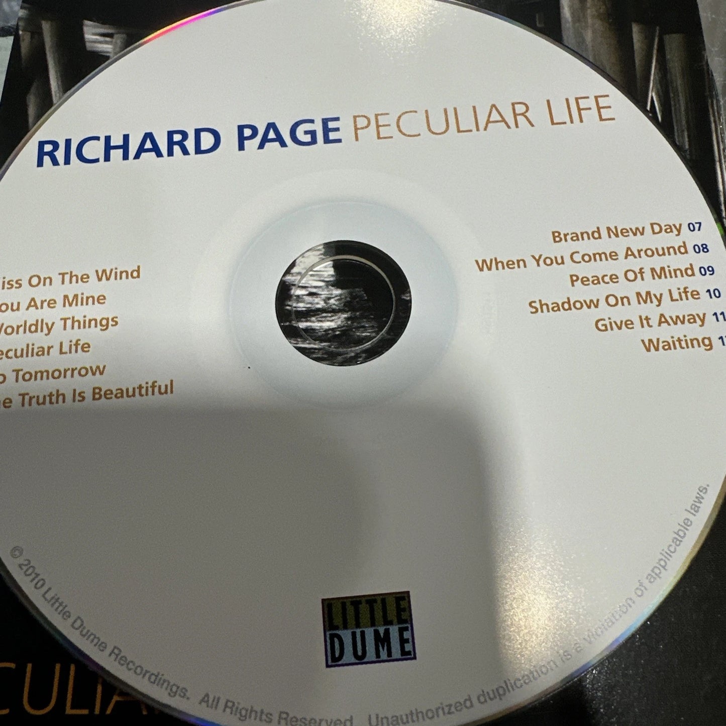 Richard Page - Peculiar Life - CD - VG++