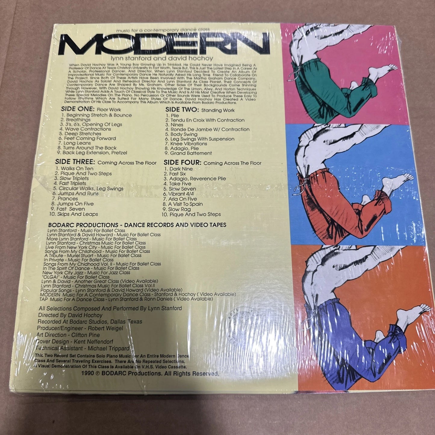 Lynn Stanford And David Hochoy “Modern” Lp.Dance. 2lp VG