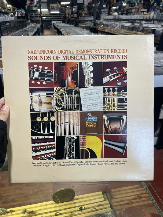 Sounds Of Musical Instruments NAD Unicorn Digital Demonstration Record LP, 1981