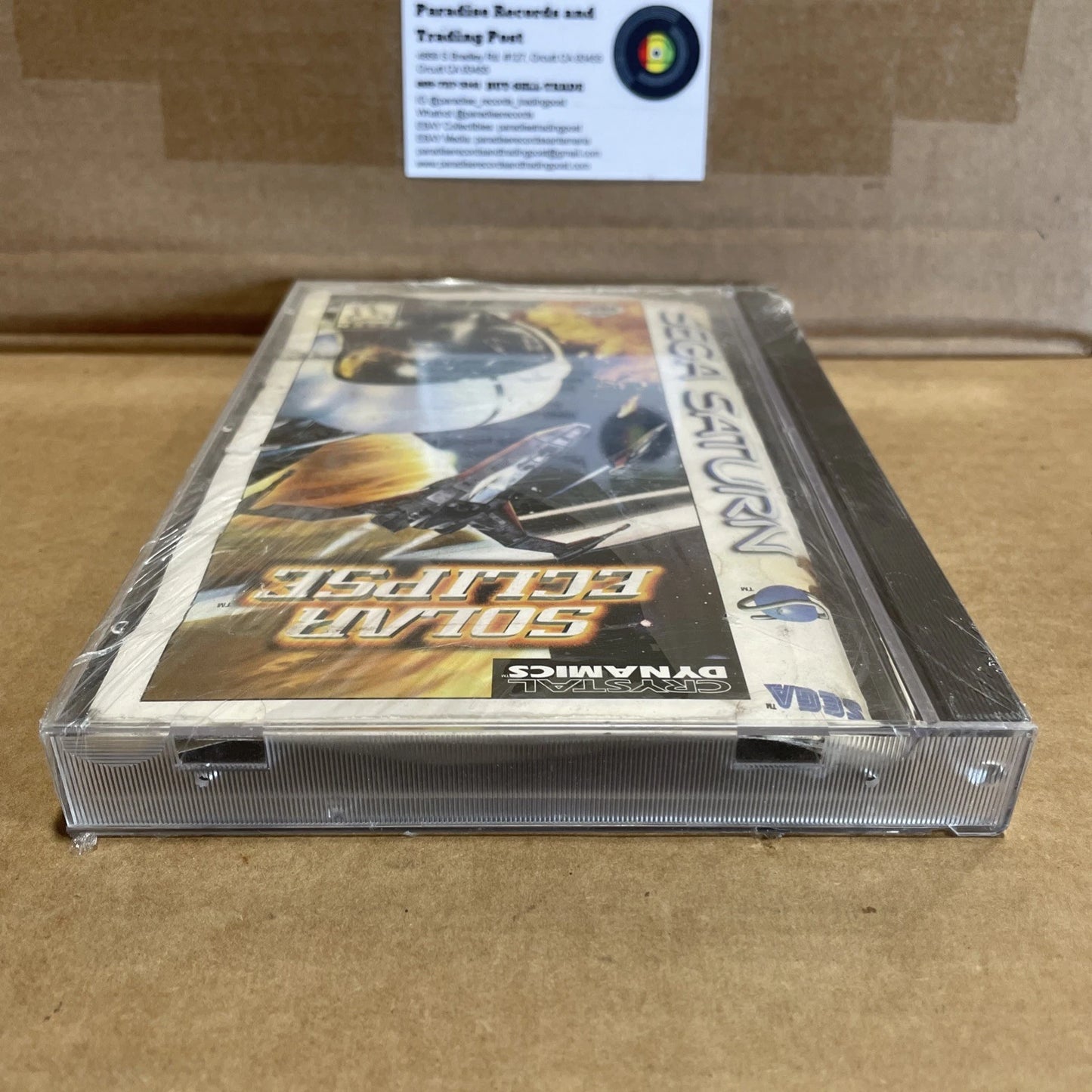 Solar Eclipse (Sega Saturn, 1995) Complete CIB Sealed
