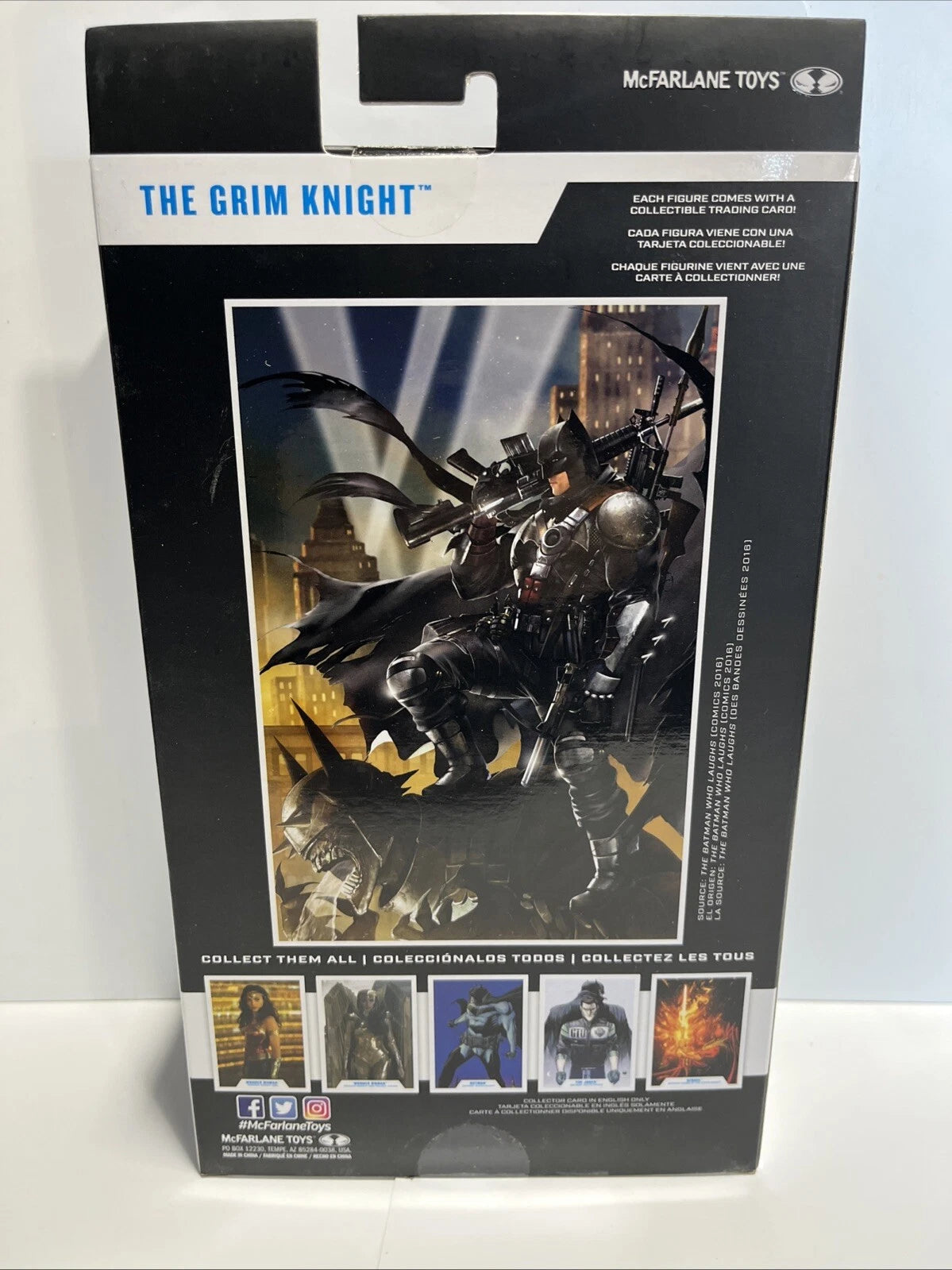 DC Multiverse The Grim Knight McFarlane Batman 7" Action Figure RARE NEW