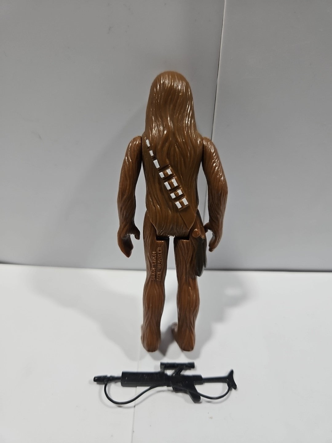 1977 Vintage Star Wars Chewbacca Action Figure Complete With Original Bowcaster