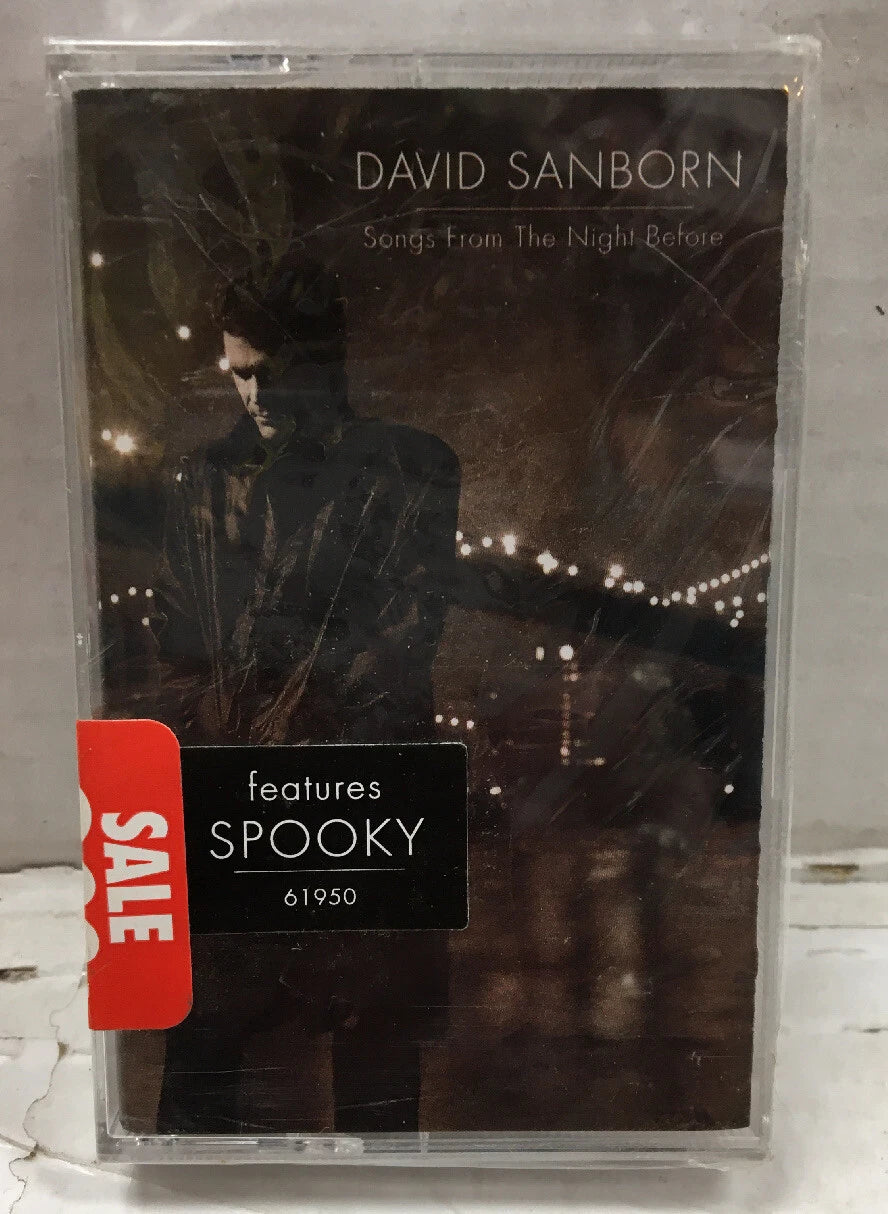 David Sanborn Songs From The Night Before Sealed Cassette