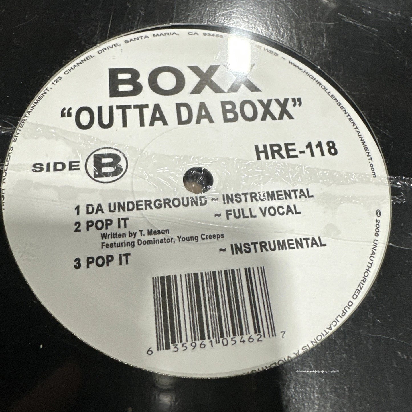 Boxx (3) - Outta Da Boxx, 12", (Vinyl) new sealed