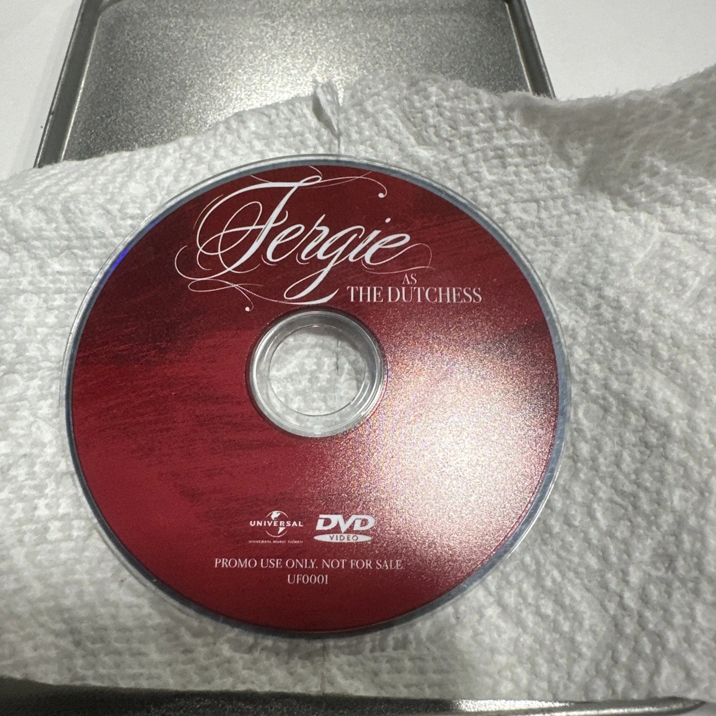 Fergie the Duchess Mini DVD Promo RARE