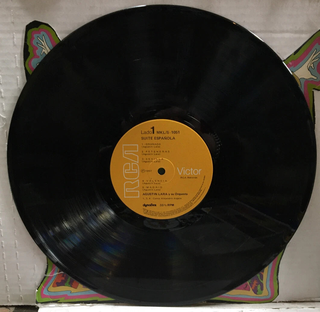 Agustin Lara Y Su Orquestra Suite Espanola Import Record MKL/S-1051