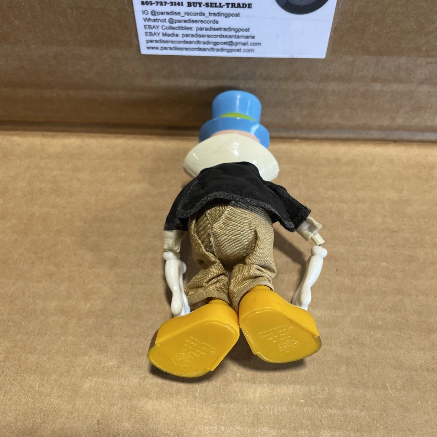 Vintage Walt Disney Jimney Cricket Marx Twistable Doll From The 1950s