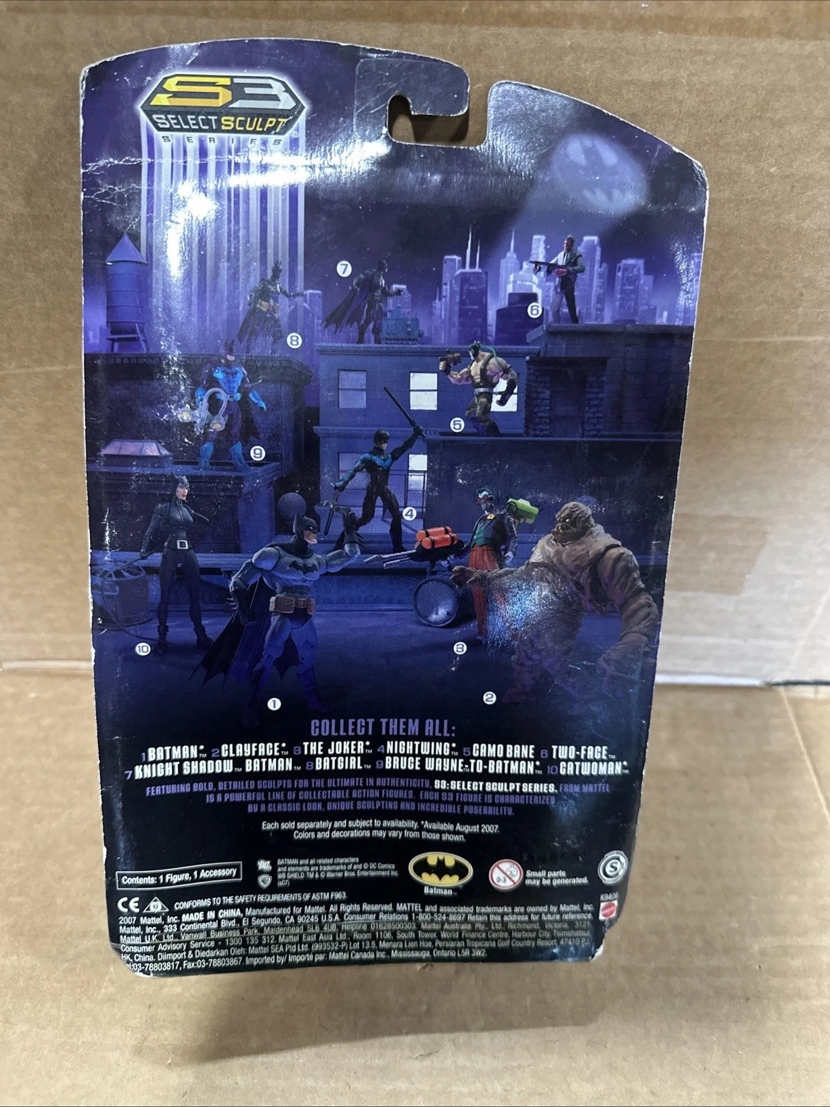 DC Super Heroes Bruce Wayne to Batman Comic Book Diorama Sculpt Yellowed