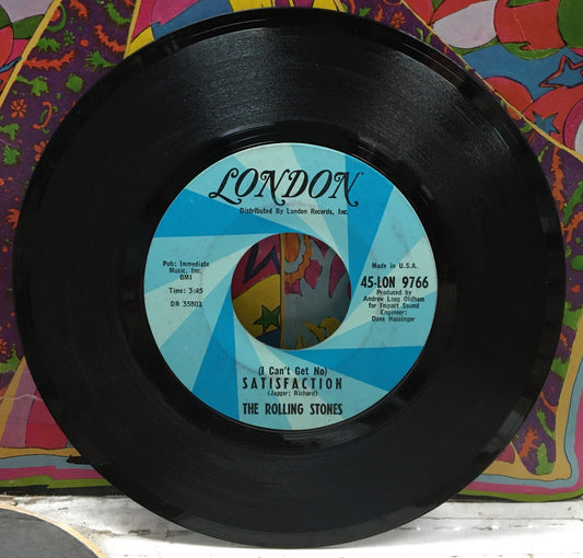 The Rolling Stones (I Can’t Get No) Satisfaction 7” Single 45-LON9766