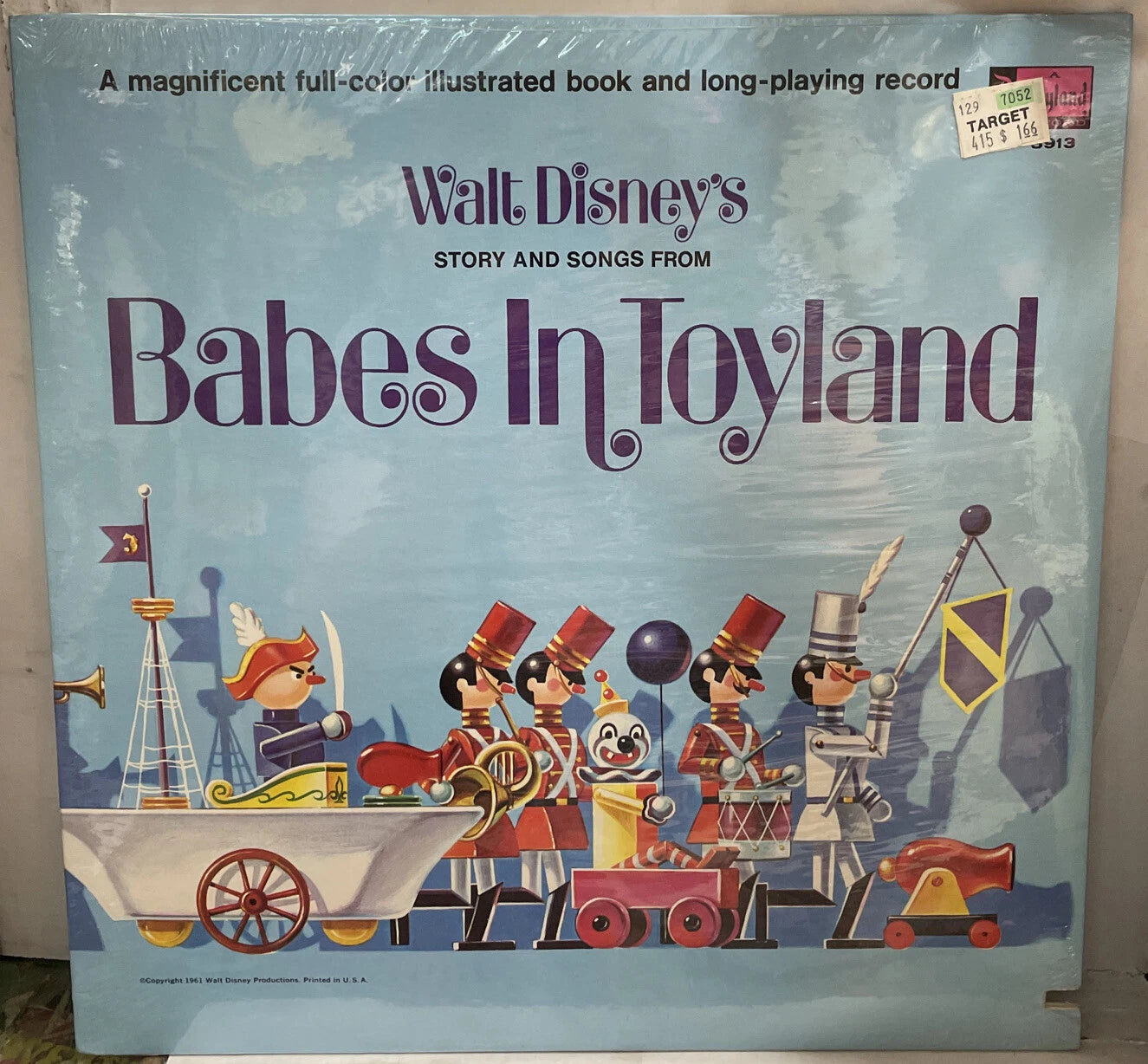 Walt Disneys Babes In Toyland Sealed Record
