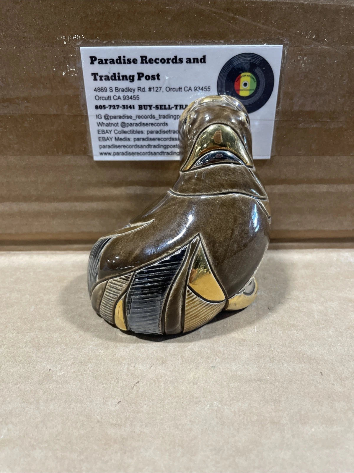 Rinconada Walrus De Rosa Silver Anniversary 2003 Club #779 Brown 24K Gold