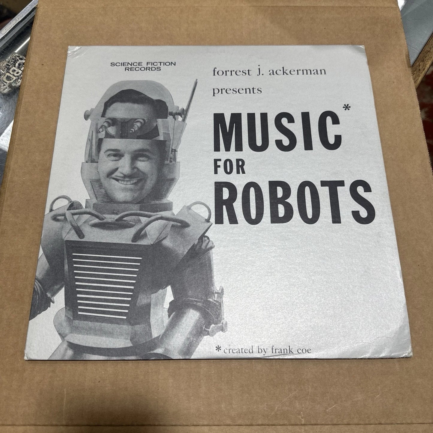 Rare 1987 Music For Robots Forest J Ackerman The Tin Age Story 12" LP