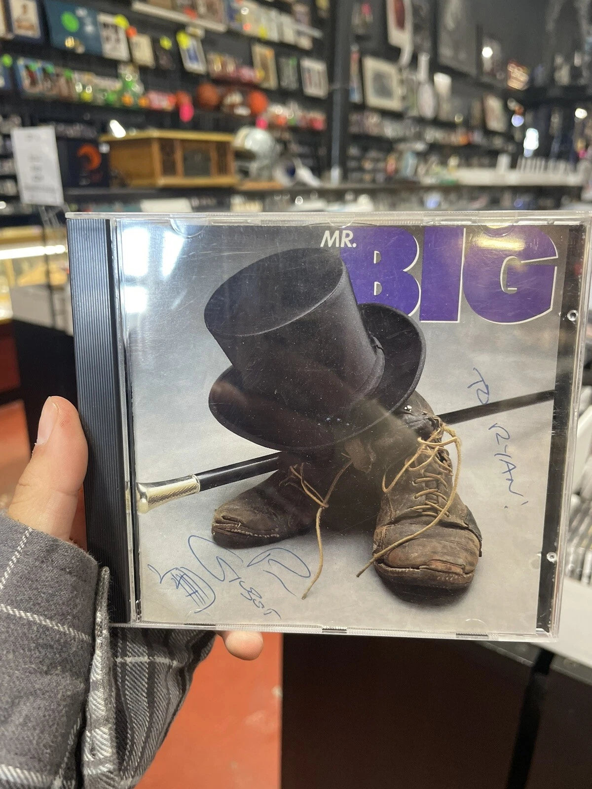 Mr Big by Mr Big (CD, 1989 Bonus Track) Signed