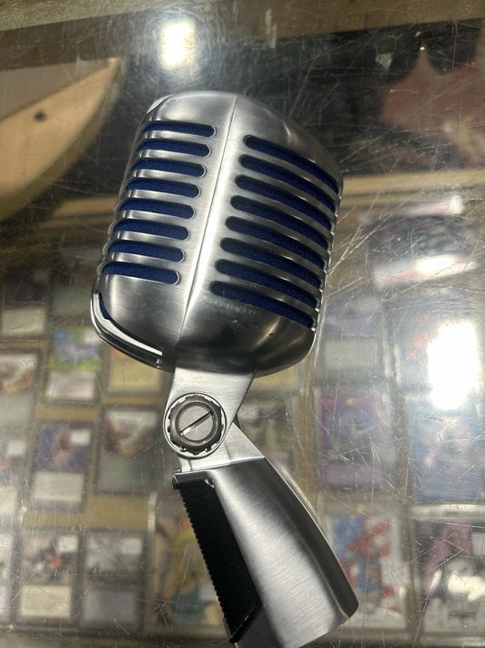 Shure Super 55 Supercardioid Dynamic Microphone-Blue Tested works great