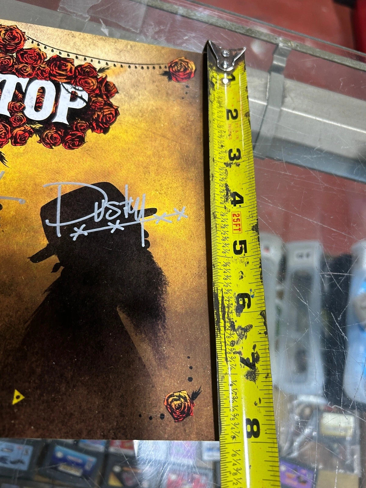 ZZ Top : La Futura Promo Poster Signed