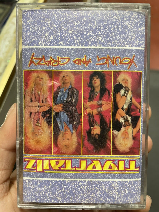 Young & Crazy - Tigertailz (Cassette, 1987, Music For Nations) Rare Glam Metal