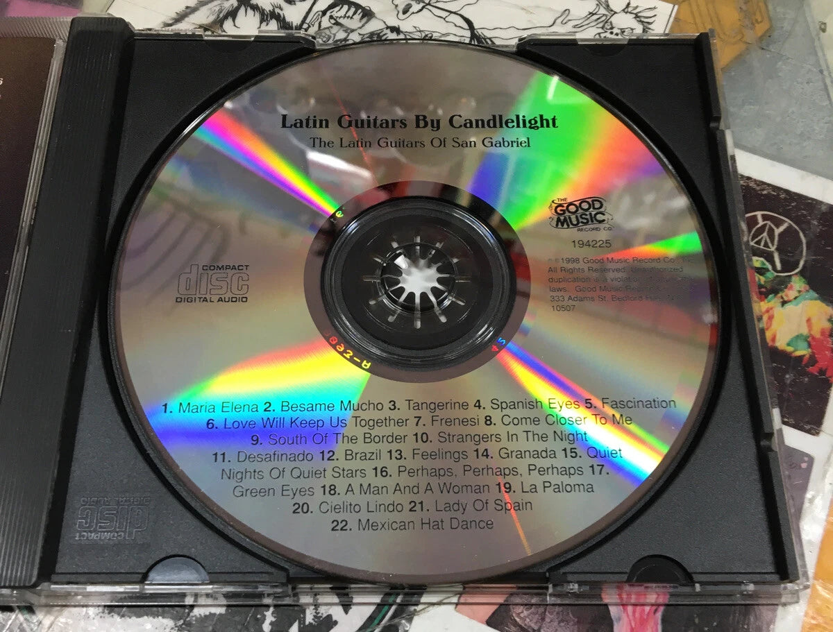 Latin Guitars By Candlelight CD