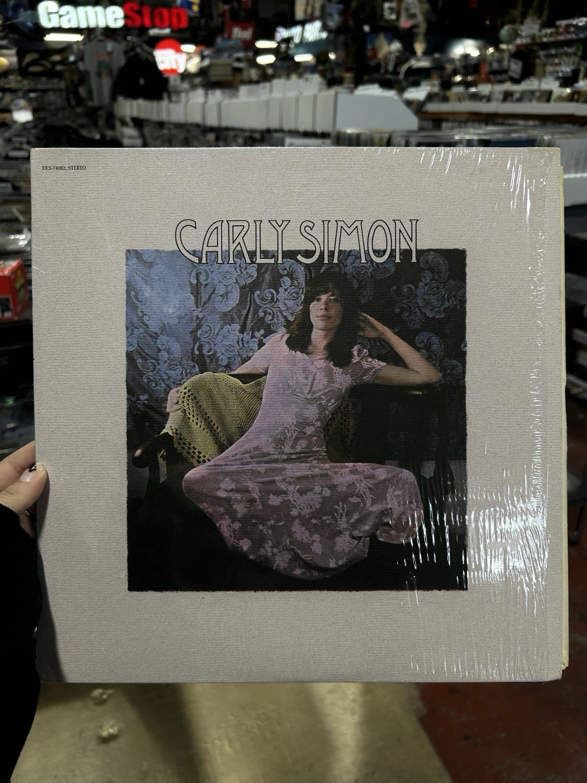 Carly Simon - Self Titled - Near MINT LP Album Shrink wrap