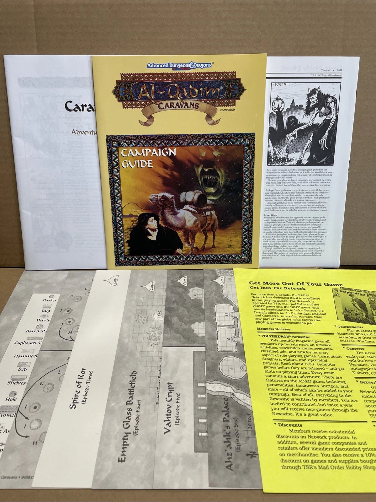 Caravans Al-Qadim (Advanced Dungeons & Dragons 2nd Edition) 9459
