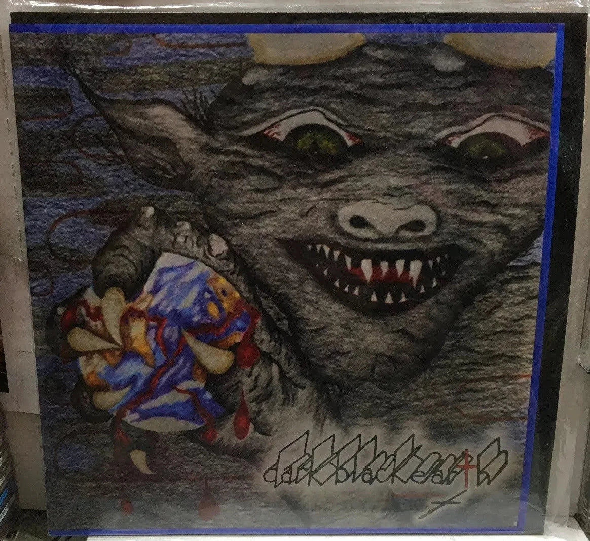 Dark Black Earth What Hath Ye Wrought Record Blue 46/200 w/Insert