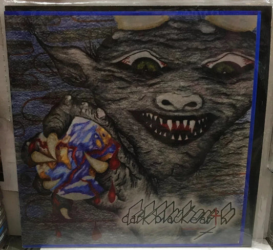 Dark Black Earth What Hath Ye Wrought Record Blue 46/200 w/Insert