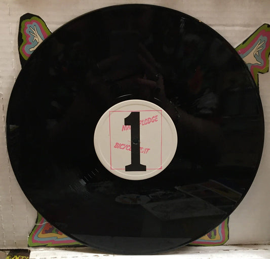 Max Splodge Bicycle Seat/Bicycle Seat (DUB) 12” UK Test Pressing Record BUMX2
