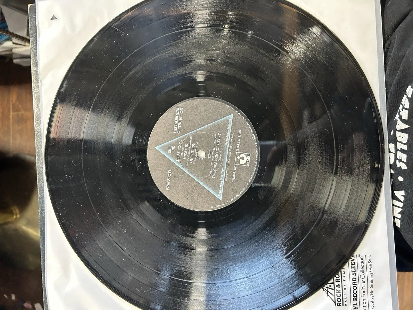 LP Pink Floyd Dark Side of the Moon smas 11163 f-9
