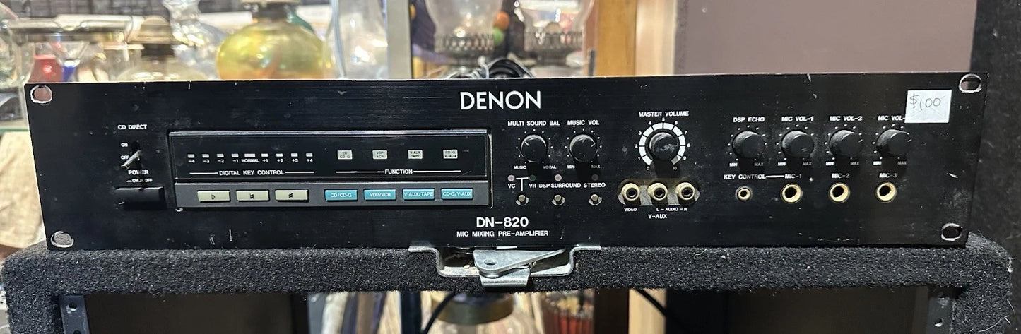 Denon DN-820 Mic Mixing Preamp,