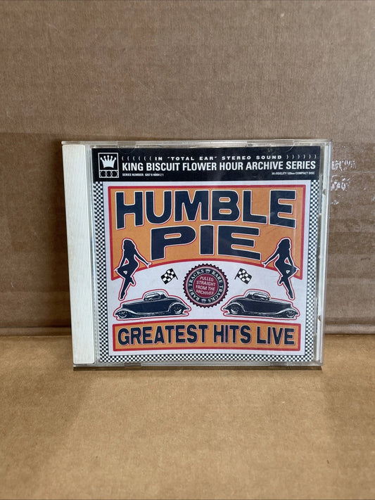 Greatest Hits Live by Humble Pie (CD, May-2003, King Biscuit Entertainment)