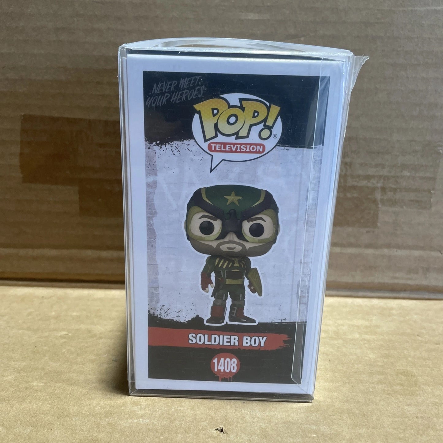Funko Pop! Soldier Boy The Boys Glow Funko Exclusive Vinyl Figure #1408