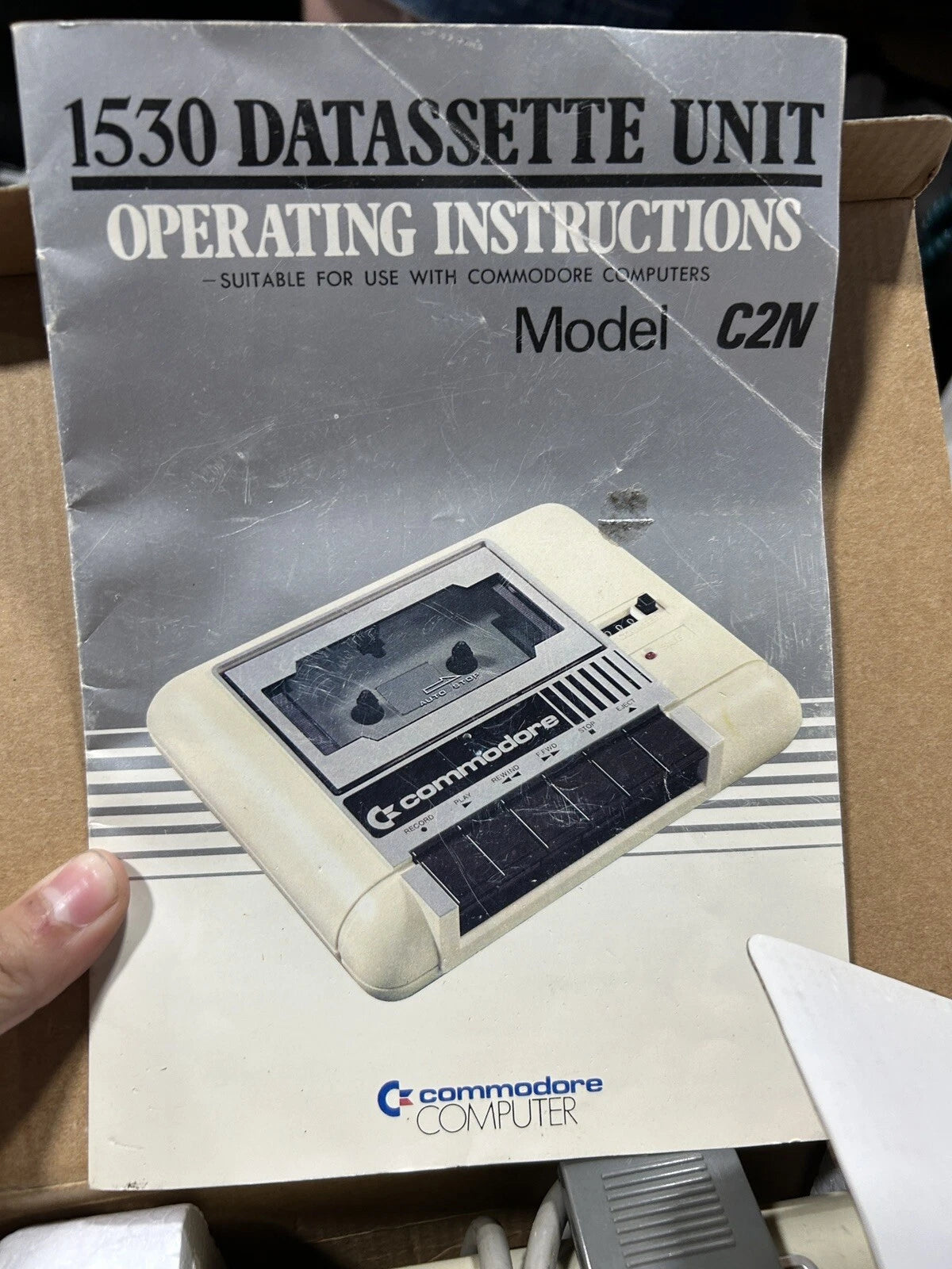 Commodore Datassette Unit C2N 1530 Complete