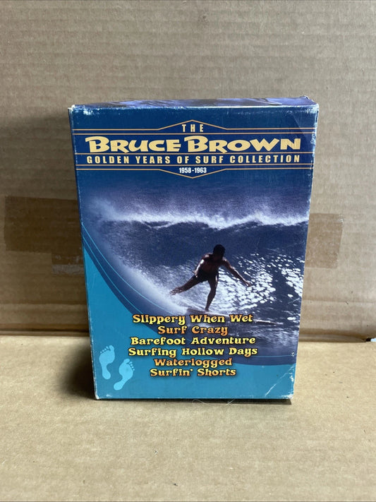 Bruce Brown Golden Years of Surf Collection Box Set (DVD, 2004, 6-Disc Set)