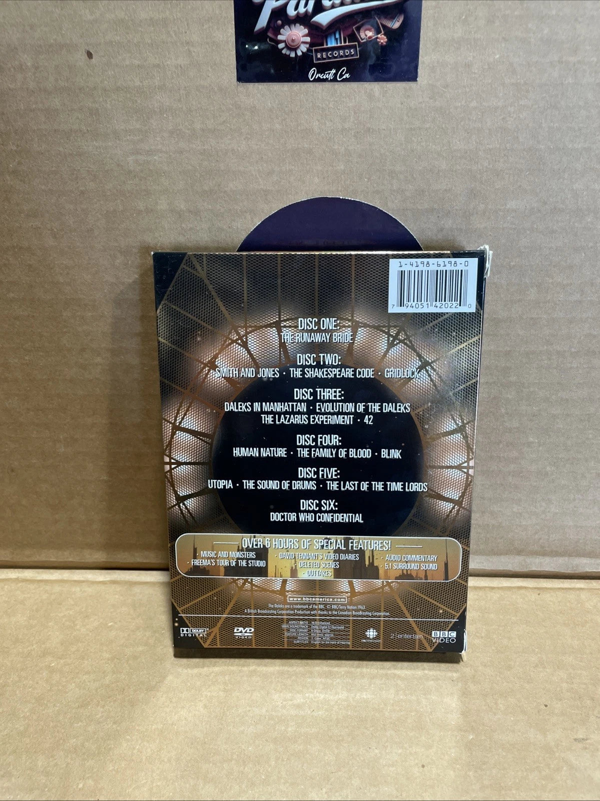 DOCTOR WHO BBC Parts One & Two + The Complete 3-7 Part One Lot Of 7