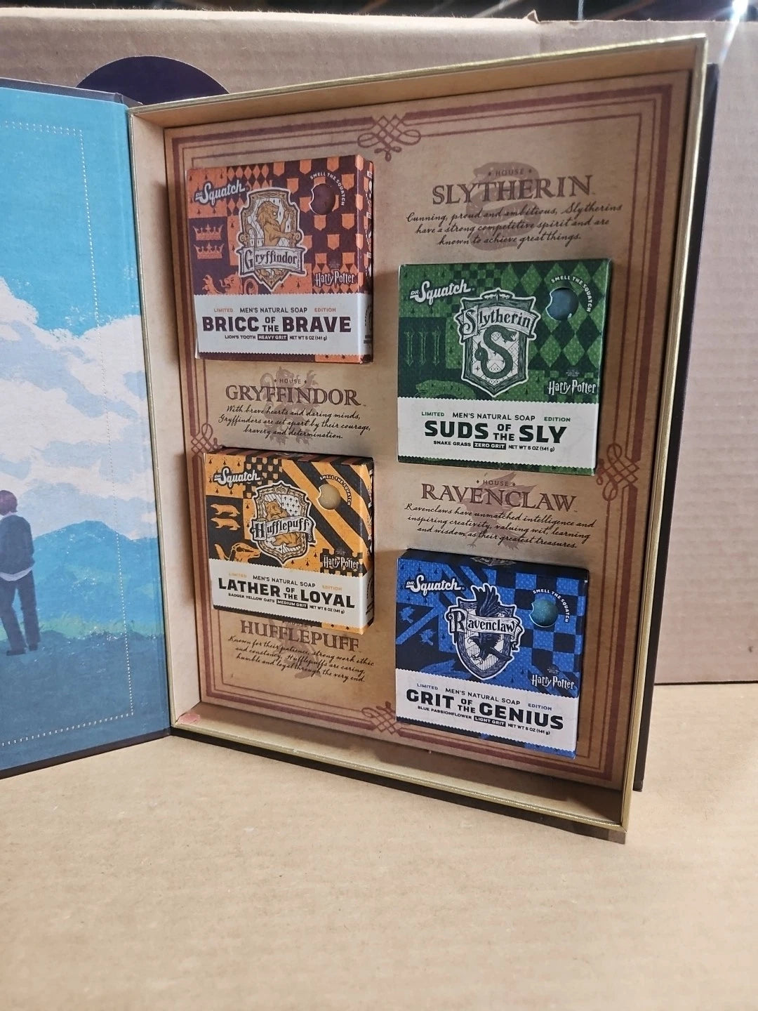 Dr. Squatch Harry Potter Collection Limited Edition 4 Piece Box Set