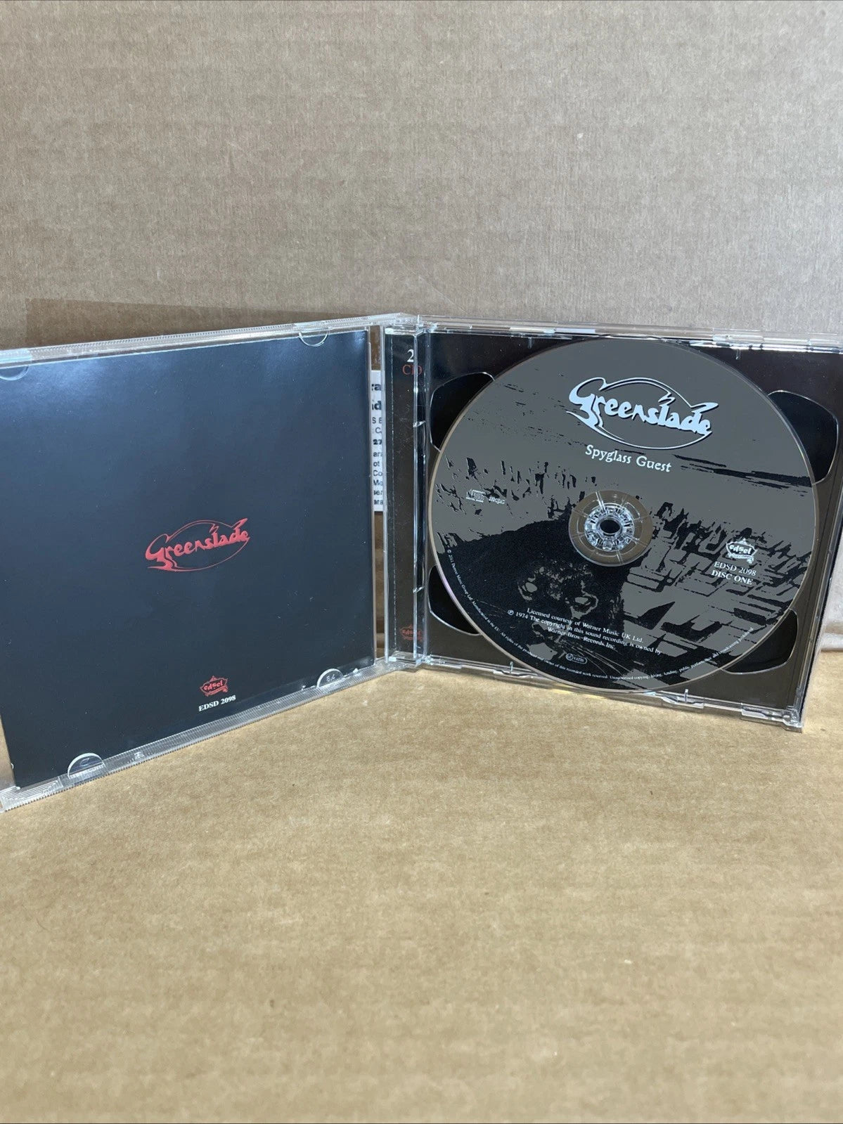 Spyglass Guest/Time and Tide by Greenslade (CD, May-2011, 2 Discs, Edsel (UK))