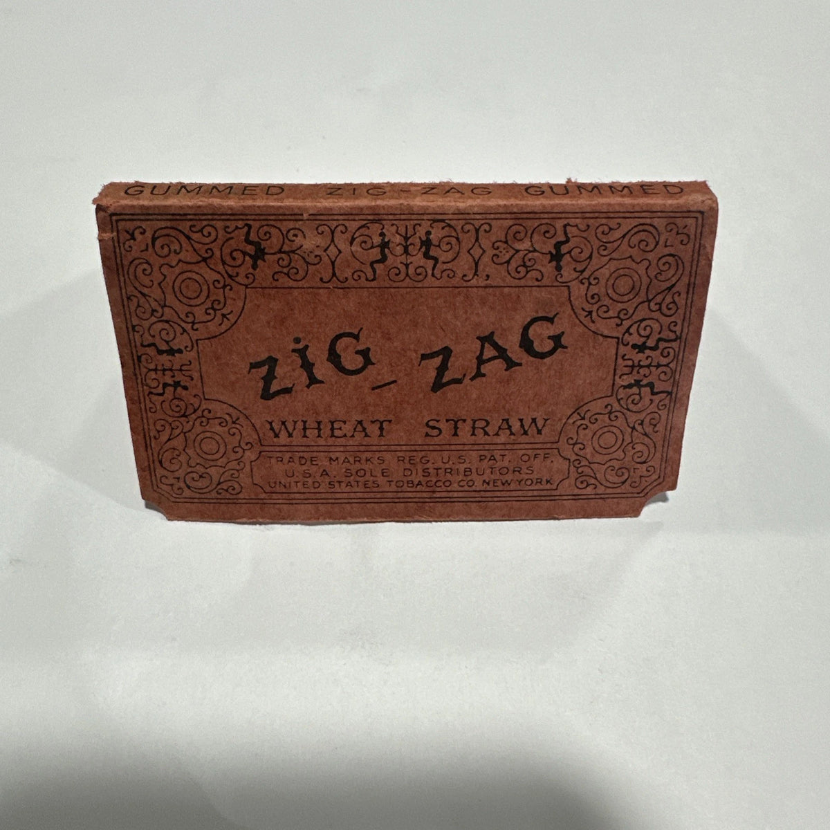 1960s Zig Zag Cigarette Papers Wheat Straw Gummed Rolling Papers France NOS