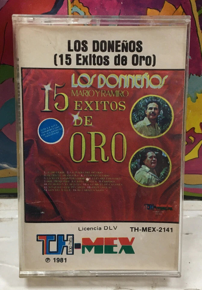 Los Donenos (15 Exitos De Oro) Import Cassette TH-MEX-2141