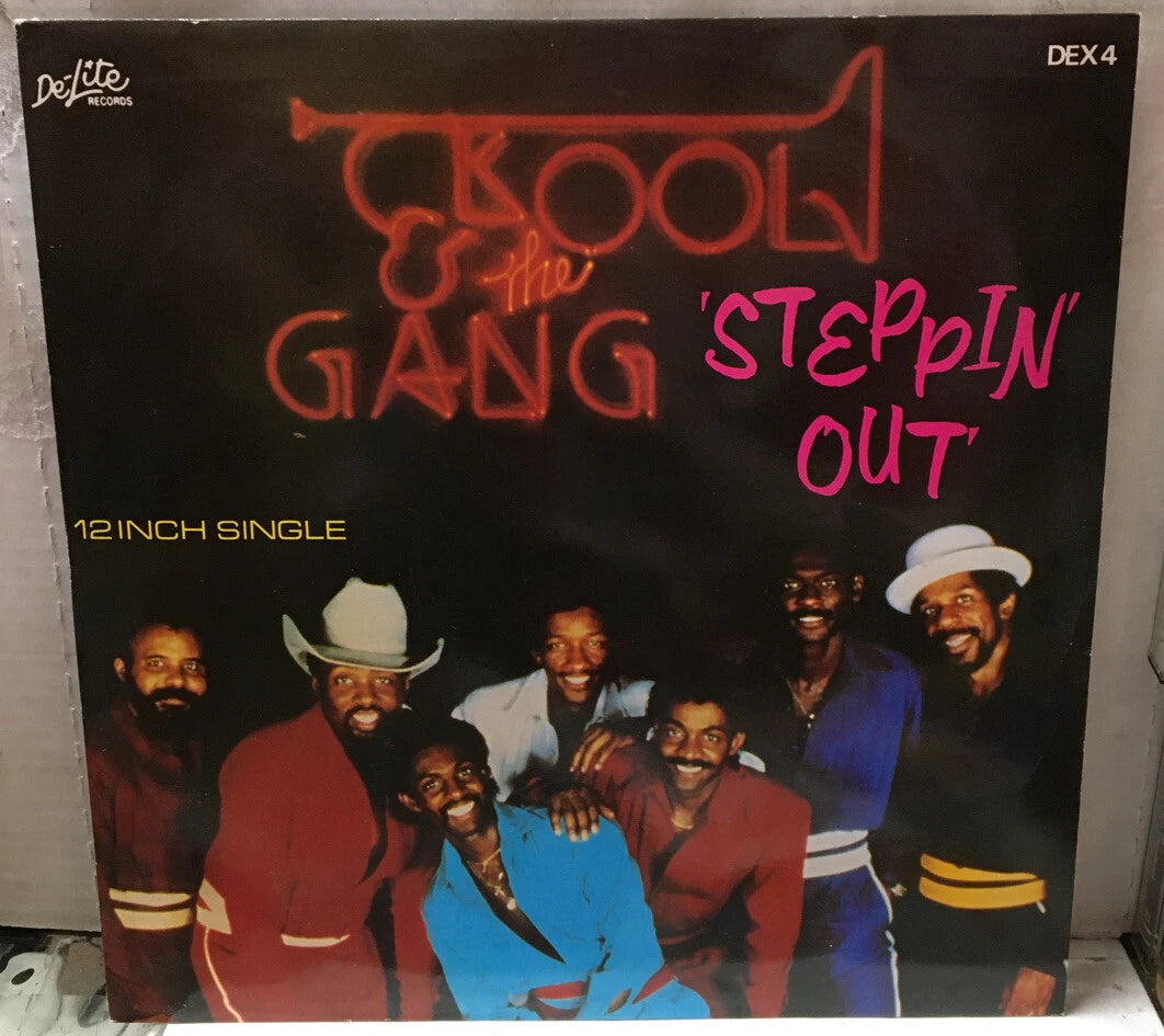 Kool & The Gang Steppin’ Out 12” UK Import Record DEX4