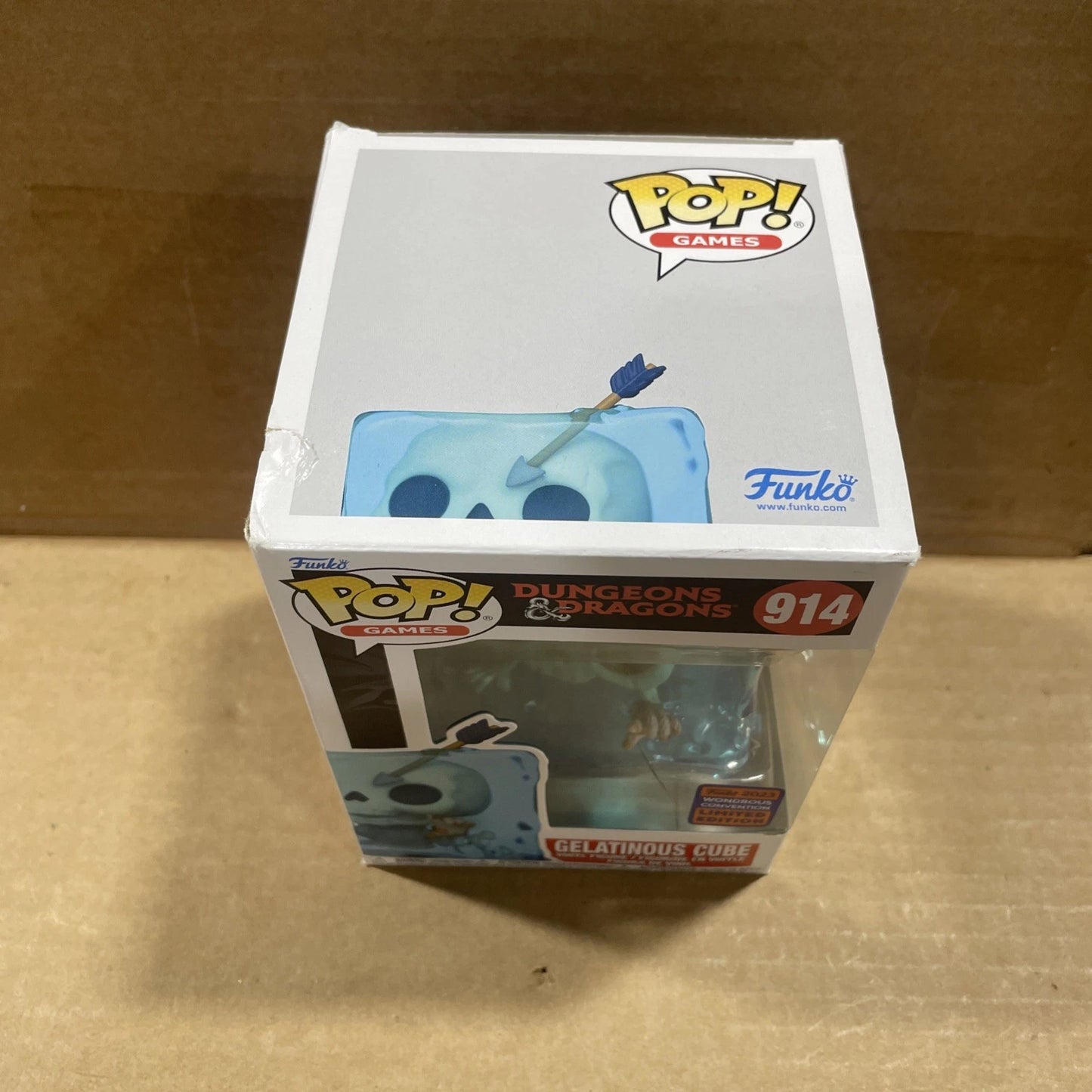 Funko Pop! Vinyl Figure Gelatinous Cube Dungeons & Dragons #914 Wondrous