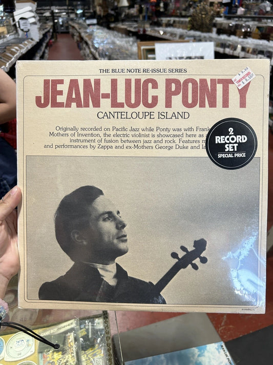 JEAN-LUC PONTY - CANTELOUPE ISLAND ( 2xLP ) Blue Note 1st US Gatefold new sealed
