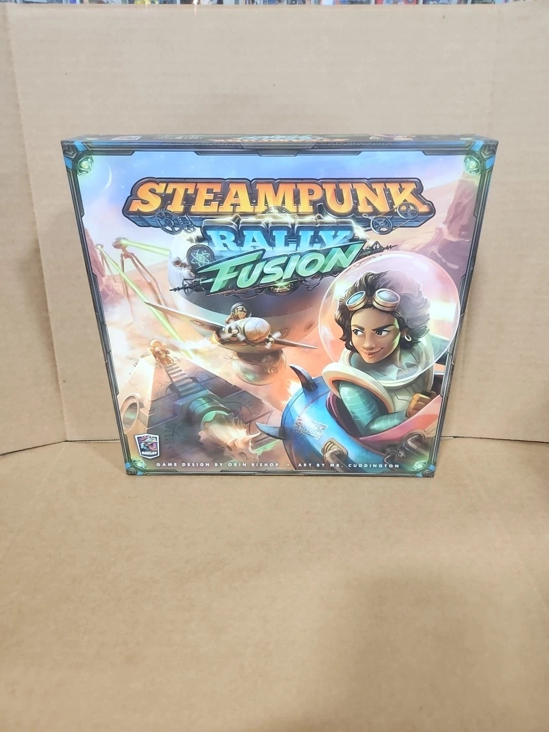 Steampunk Rally Board Game + Steampunk Rally Fusion Complete