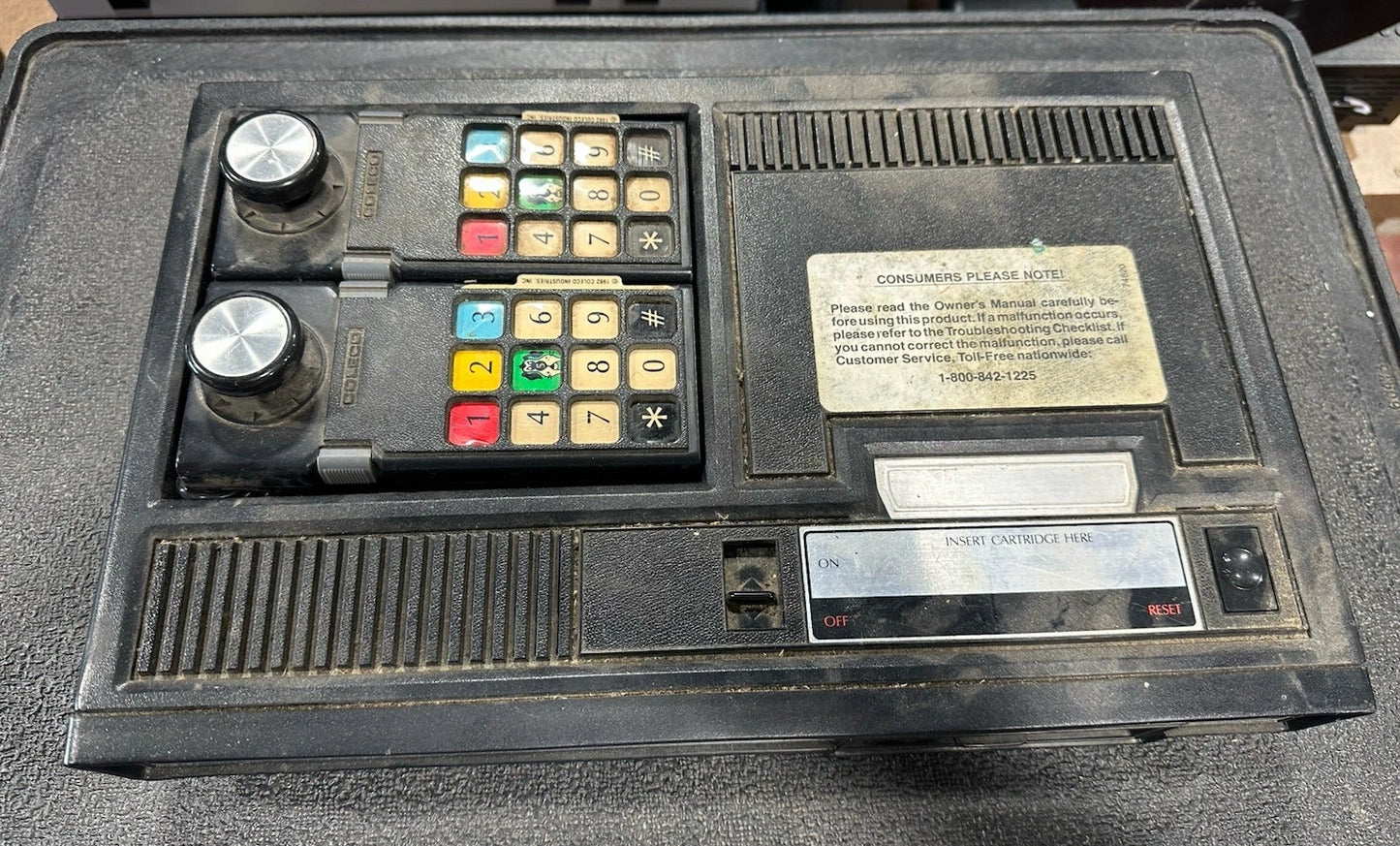 Vintage Coleco Vision Gaming System Untested