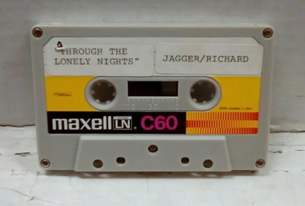 Jagger/Richard Through The Lonely Nights Cassette Single