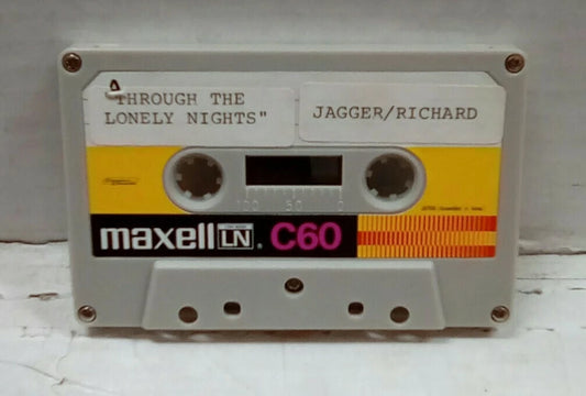Jagger/Richard Through The Lonely Nights Cassette Single