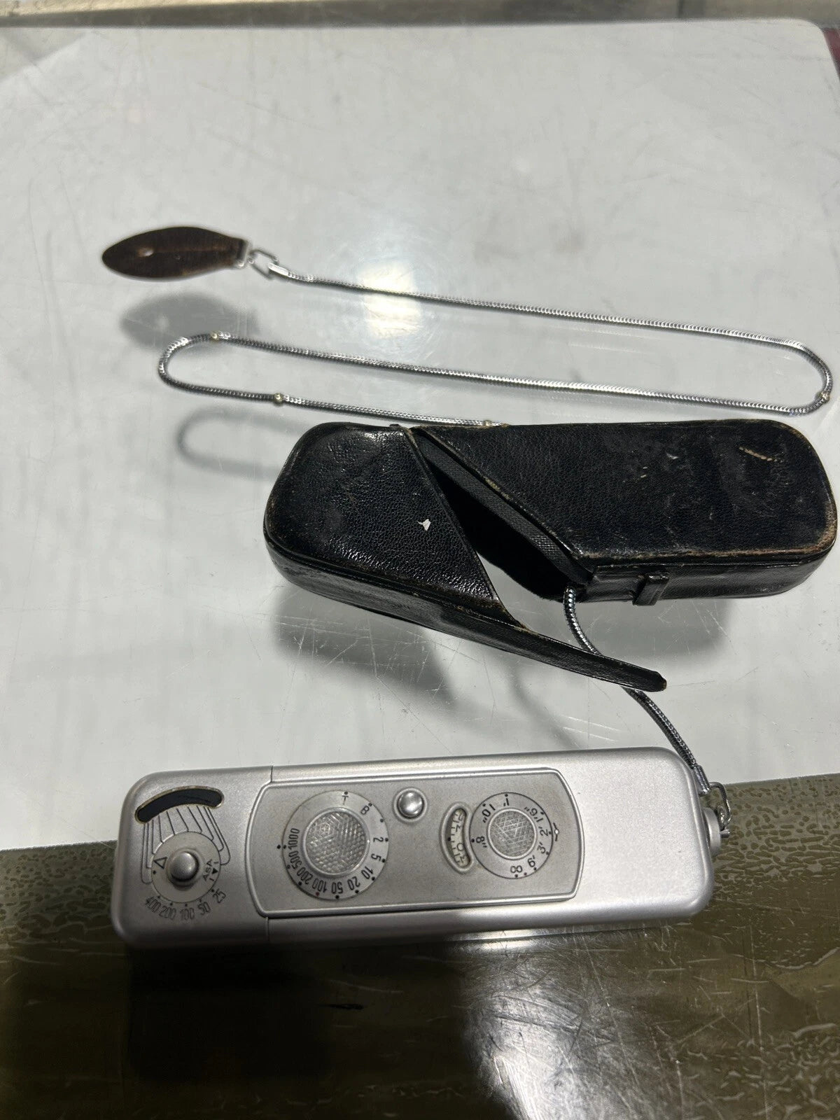 Minox Spy Camera with Complan 15mm f/3.5 Lens & Case Vintage