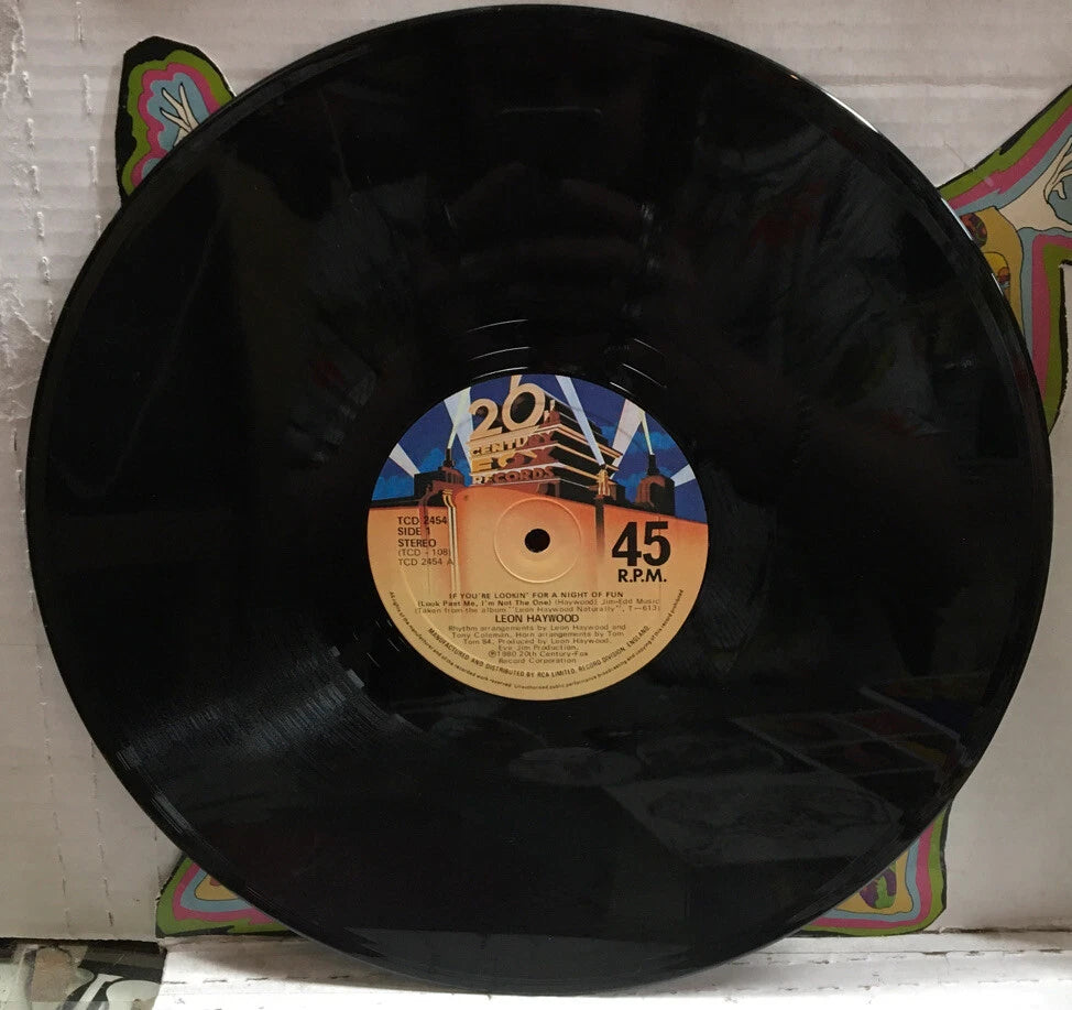 Leon Haywood If You’re Lookin’ For A Night Of Fun 12” UK Record TCD2454